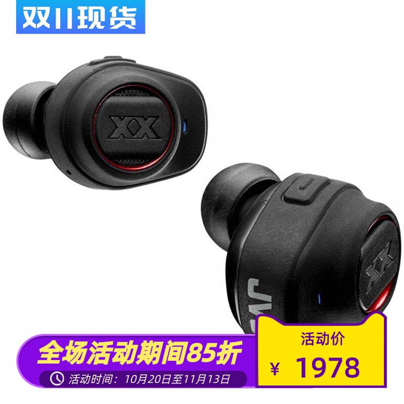 JVC Ha-Xc70Bt True Wireless Bluetooth Headset Stereo with Microphone Sports Black
