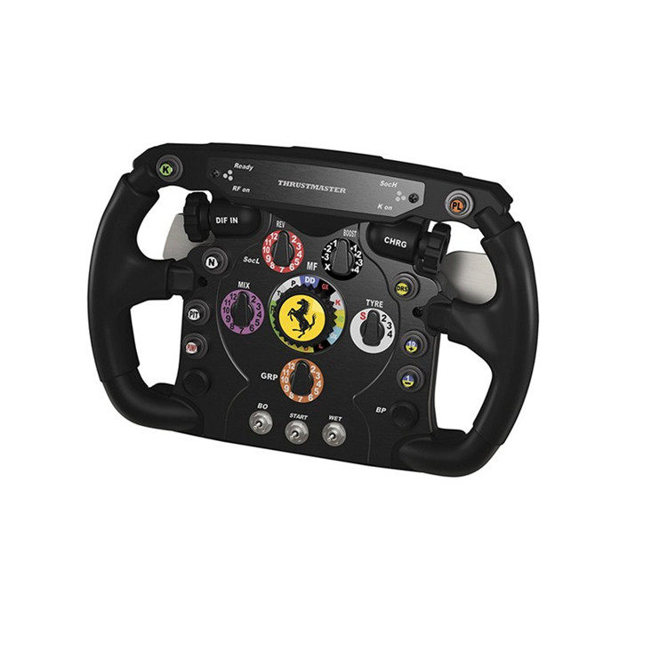 товар из китая thrustmaster/图马思特 游戏方向盘 法拓士法拉利版f1赛车usb接口
