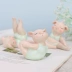 Yoga Piggy Trang trí Phụ kiện Trang chủ Cô gái Trái tim Văn phòng Dễ thương Trang trí Trang trí Đạo cụ Trang trí Quà tặng Sáng tạo