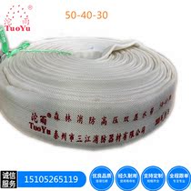 Forest high-pressure double-layer fire hose 50 Type polyurethane forest interface multifunctional water gun belt test report