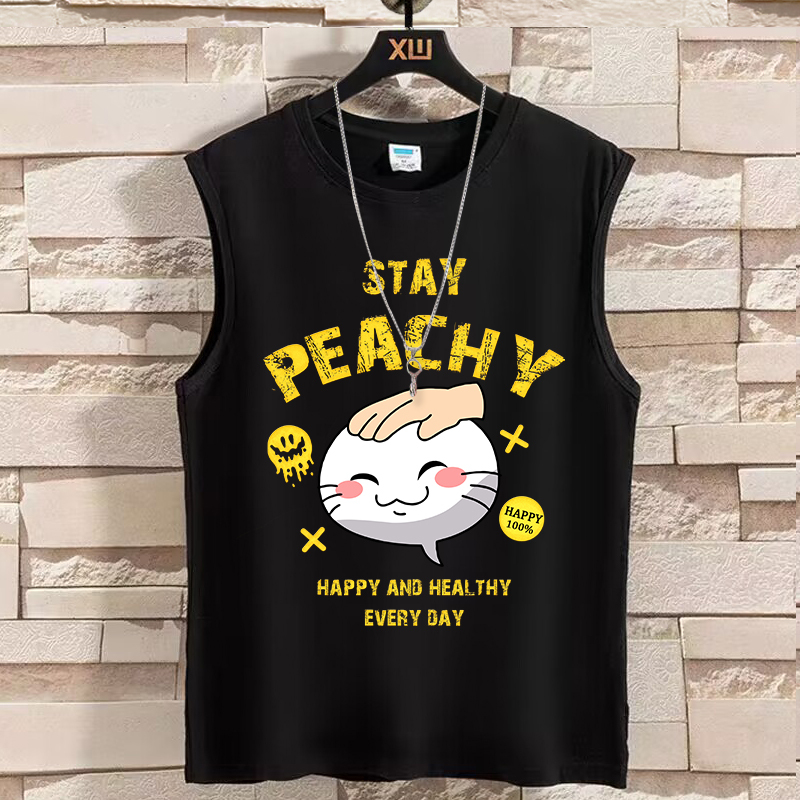 Naruto Sleeveless T-Shirt Summer Trendy Brand Loose Plus Size Ins Naruto Anime Clothing Unisex Youth Tank Top Trendy Naruto Sleeveless T-Shirt Summer Trendy Brand Loose Plus Size Ins Naruto Anime Clothing Unisex Youth Tank Top Trendy