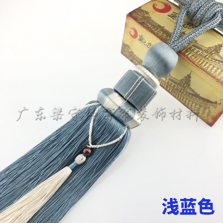 Curtain tie strap with simple modern curtain rope creative curtain with cute Korean magnet curtain tie buckle