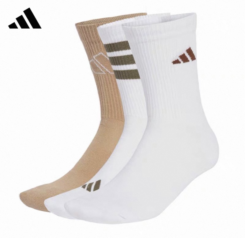 Wenwen Genuine Adidas Men's and Women's New Three-Pair Pack Sports Mid-Length Socks Jw3646 Wenwen Genuine Adidas Men's and Women's New Three-Pair Pack Sports Mid-Length Socks Jw3646