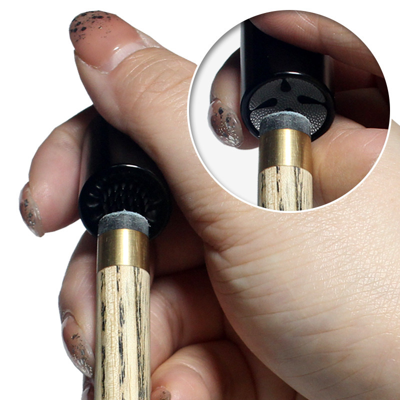 Two-in-one club leather head thorn needle rod head grinder metal scrub grinding gun head radian repair tool