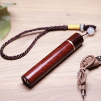 Rosewood Fire Fold Retro Windproof Lighter USB Charging Cigarette Lighter Blow a Blow Carry Creative Simplicity
