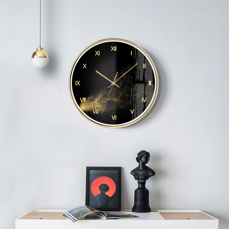 Day Yao Guanghua Modern Creative Home Hanging Clock Art Watch Art Watch Personality Atmospheres Electronic Clock Hanging Watch