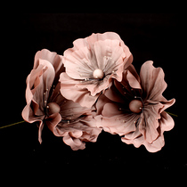 New wedding props silk mesh flower pole stage background decoration flower beautiful Chen wedding arrangement window ornaments