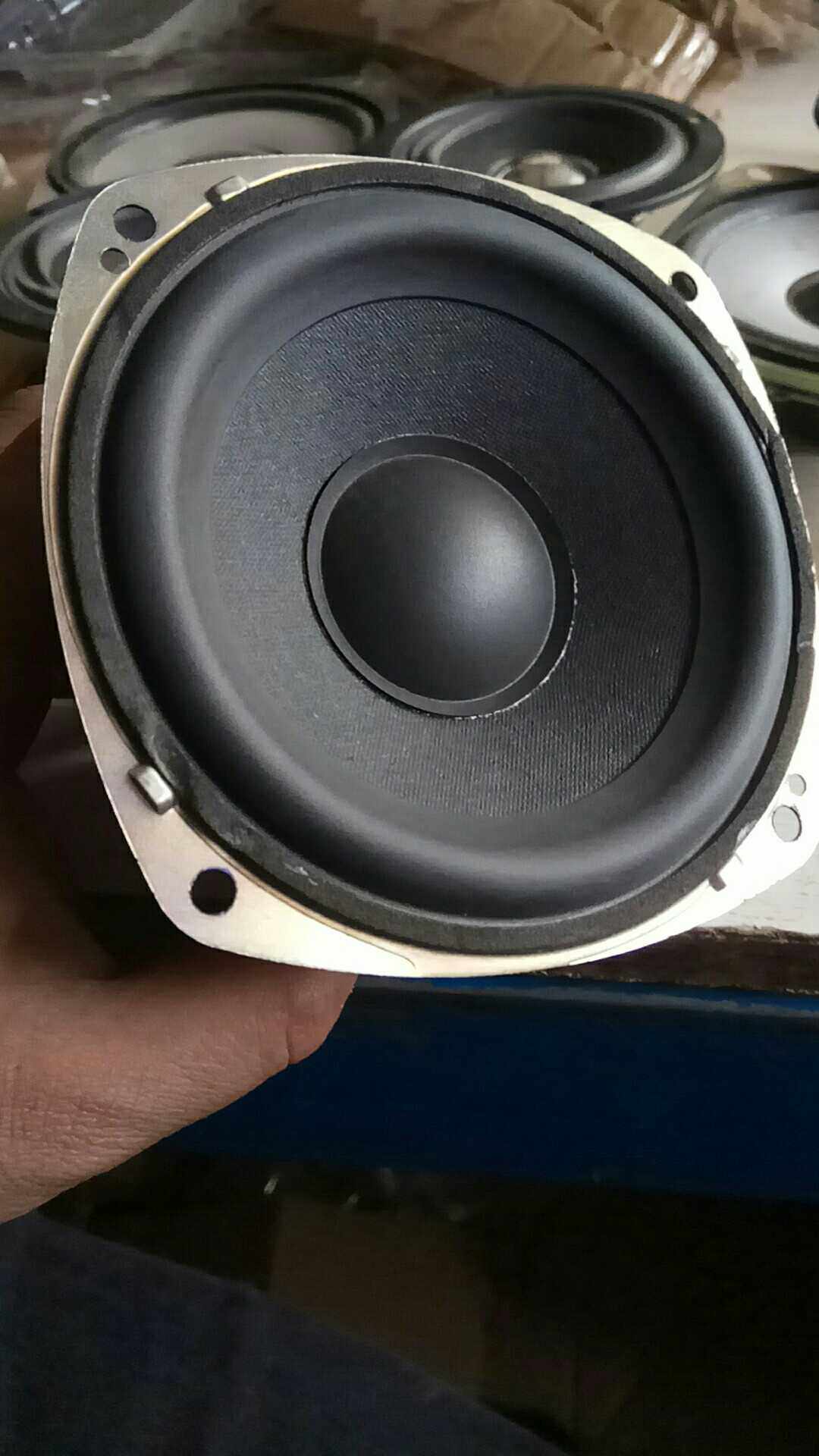 4 inch Baima horn imported speaker mid-bass bass strong long stroke stock new full frequency