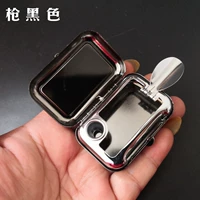 JW-660 Металлическая панчанная прямоугольная с отверстием Black Black