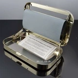 Длинный металлический быстрый портсигар, 110mm