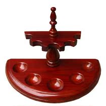 Smoke Bucket Accessories Upmarket Solid Wood 5 Roman Upright Smoke Bucket Rack Semi-circular Detachable Type Five Smoke Bucket Shelf