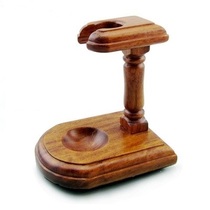 Smoke Bucket Accessories Wooden Flowers Pear Wood Smoke Bucket Rack 1 Smoke Bucket Seat Solid Wood Vertical Single Bucket Shelf A Smoke Bucket Rack