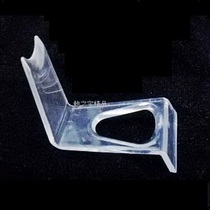 Smoke bucket accessories Single stand upright plastic smoke bucket shelf transparent smoke bucket shelf L shaped upright single bucket frame