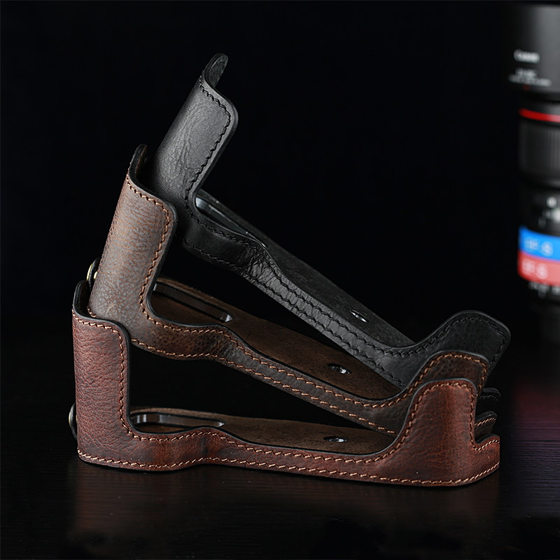 Canon 6Dmark ii Camera Bag 6d2 Base 6d Leather Case 5D4 5DS Protective Case Half Set SLR 5d3 Base