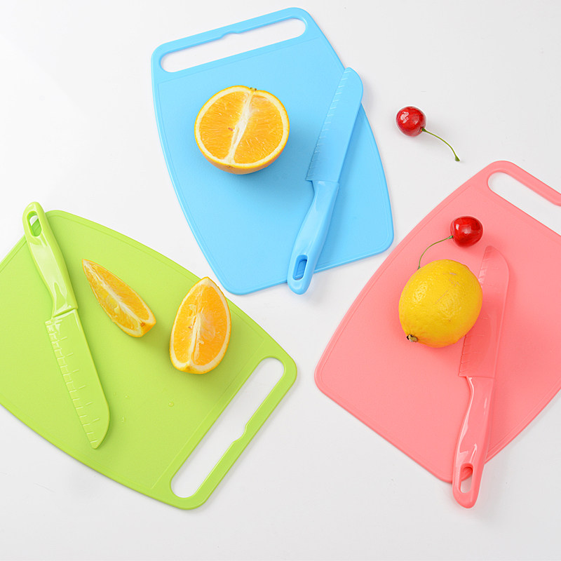 Children's plastic knife kindergarten chopping knife safety knife does not hurt the hand fruit knife kitchen toddler knife for students