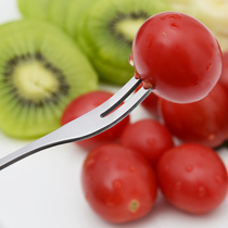Wen Dao Liu fruit fork fork fruit sign stainless steel dessert fork Moon cake fork Cake fork Snack fork 6