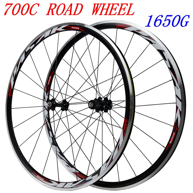 Ultralight ultra loud sound Palin bearing road wheel set 700C road wheel set bike wheel 11 speed C brake V brake