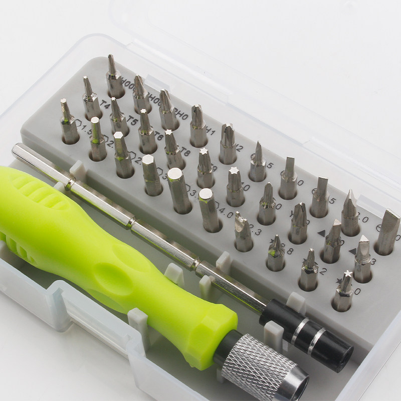 32 in one screwdriver set notebook dismantling tool set small mobile phone dismantling kit set combination