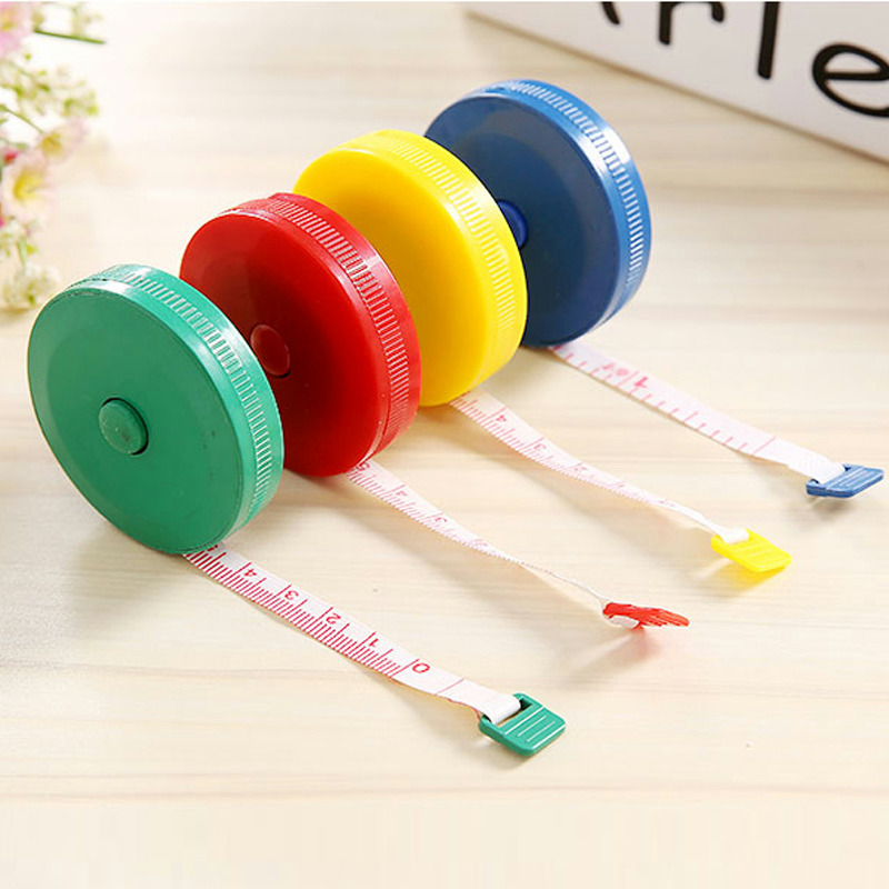 Small tape measure mini tape meter meter multi-function precision cute measurement waist bust soft ruler measurement telescopic