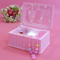 Eight Soundbox Dancing Princess Revolving Projection Lamp Music Box Children Girl Water Crystal Ball Girl Birthday Presents Students