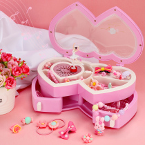 Eight-tone Box Girls Music Box Debut Box Water Crystal Ball Girl Princess Student Child Girl Birthday Gift Toy