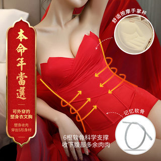 Strapless Invisible Bra for Women, Specially Designed for Wedding Photos, Anti-Slip, Push-Up, Body Shaping Bra, Dress Waist Cincher
