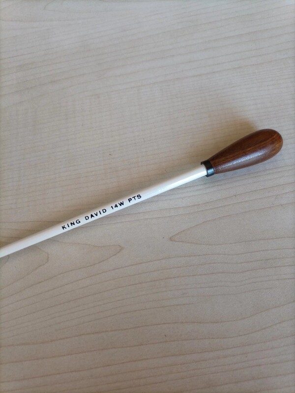 American King David Baton 14W Pts 14inch Solid Wood Baton for Professional Orchestras and Bands American King David Baton 14W Pts 14inch Solid Wood Baton for Professional Orchestras and Bands