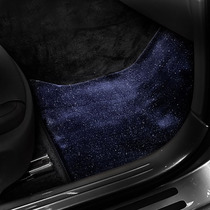 Plush Star Light Carpet Style Special Car Foot Mat Full Siege Gold Velvet Long Plush Face Full Star Starred Carpet