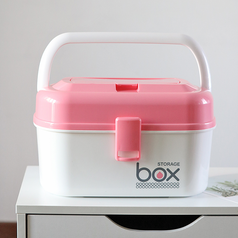 Medicine box Home Large capacity Multi-layer large medicine containing box Home Bottling Baby Medicine Box Baby Medicine Box Cute