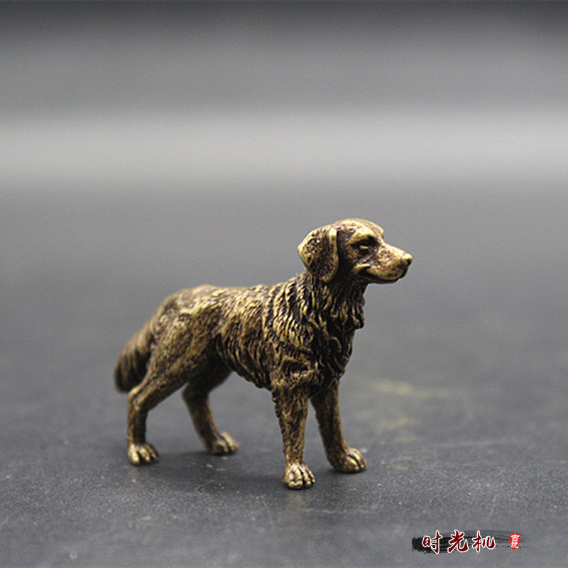 Ancient Play Miscellaneous Collection Antique Duosheng Xiao's Dog Swing Piece Wang Chaowi Handicraft Swing Decoration Special Price Promotion