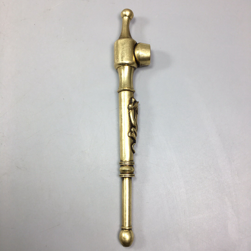 Antique miscellaneous collection Antique cigarette bag Tobacco pot Tobacco handicraft decoration