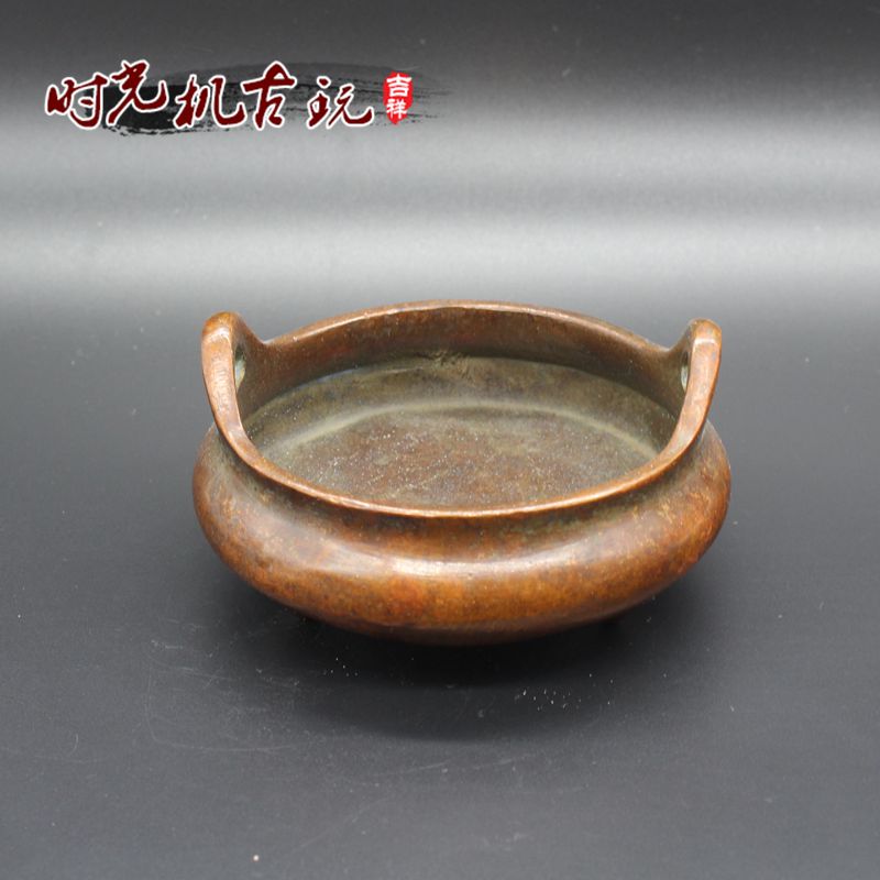 Antique Miscellaneous Collection of Antique Flavor Stove Buddha for the Hall of Hall of Handicrafts