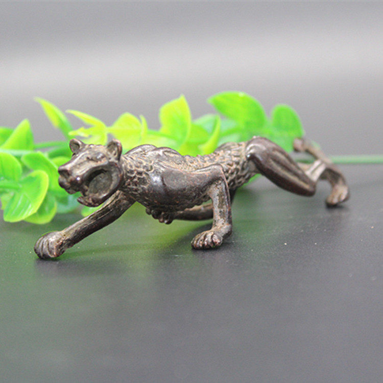 Ancient Play Miscellaneous Collections Leopard Pendulum Pieces Gold Money Leopard Pendulum Pieces Animal Hawking Pieces