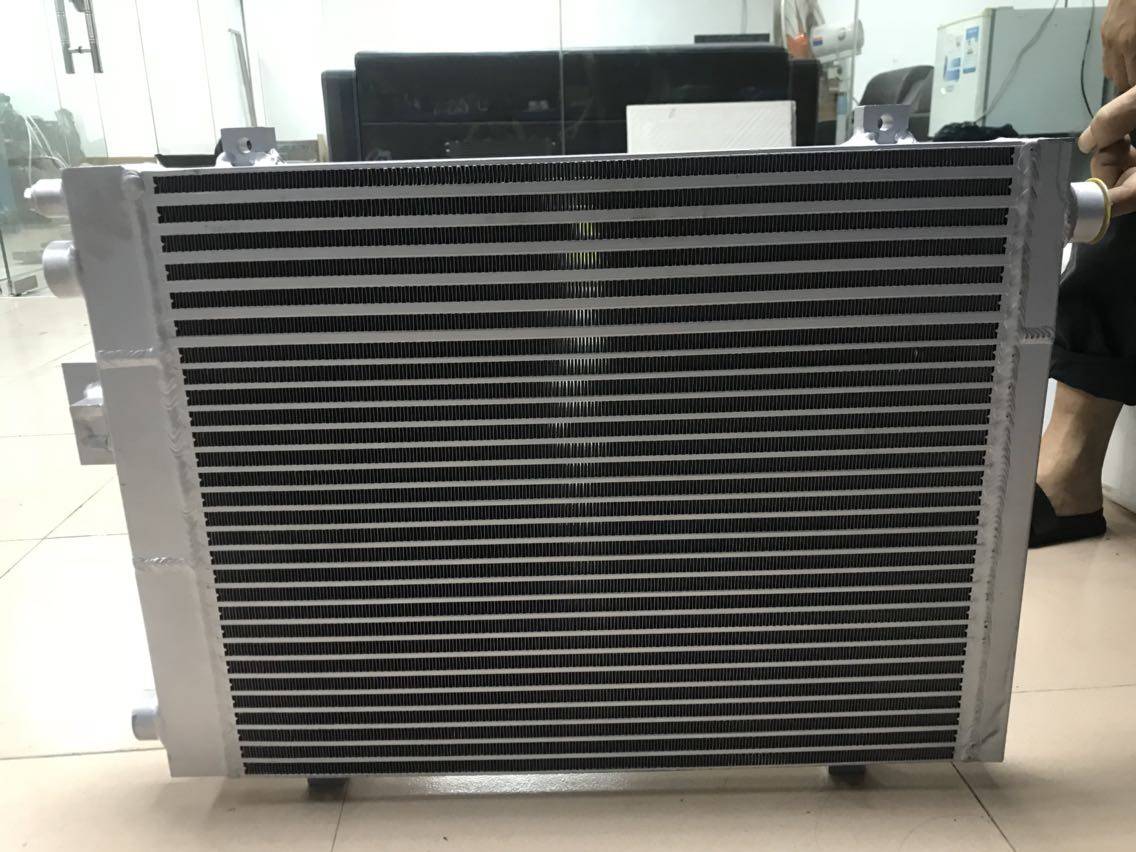 Hot sale Jufeng Hande Hanliel screw air compressor aluminum plate fin radiator B3255 cooler