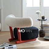 陌染 Современный и минималистичный дизайнерский диван из натурального дерева