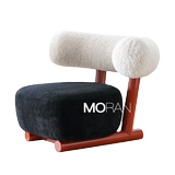 陌染 Современный и минималистичный дизайнерский диван из натурального дерева