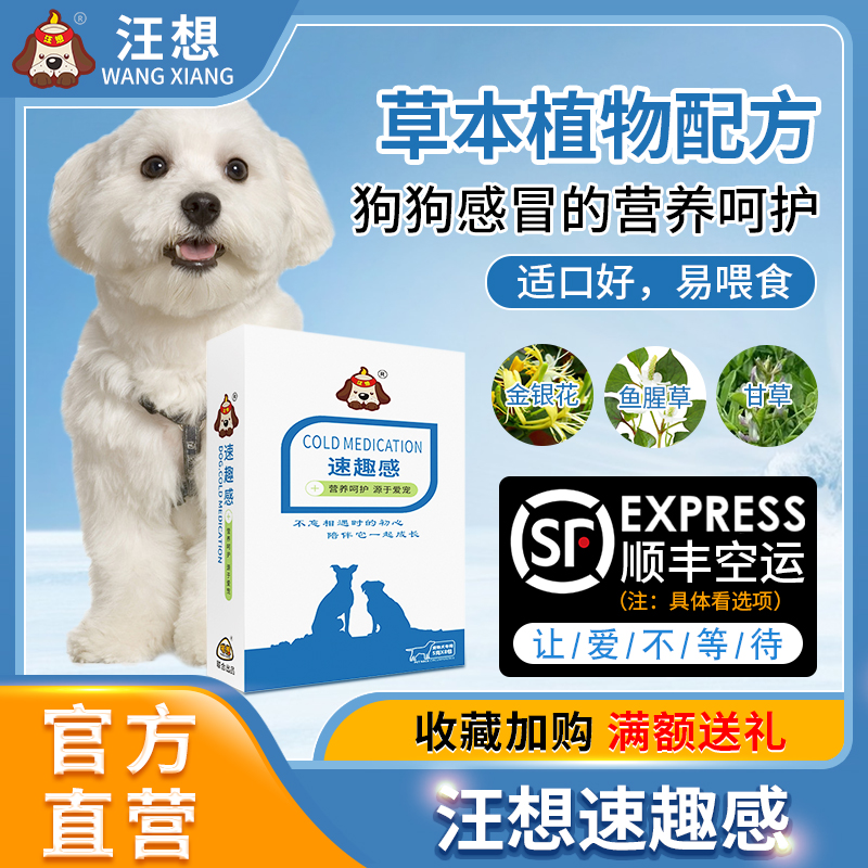 Nutritional supplements non-cold medicine for pet dogs and dogs during the cold period