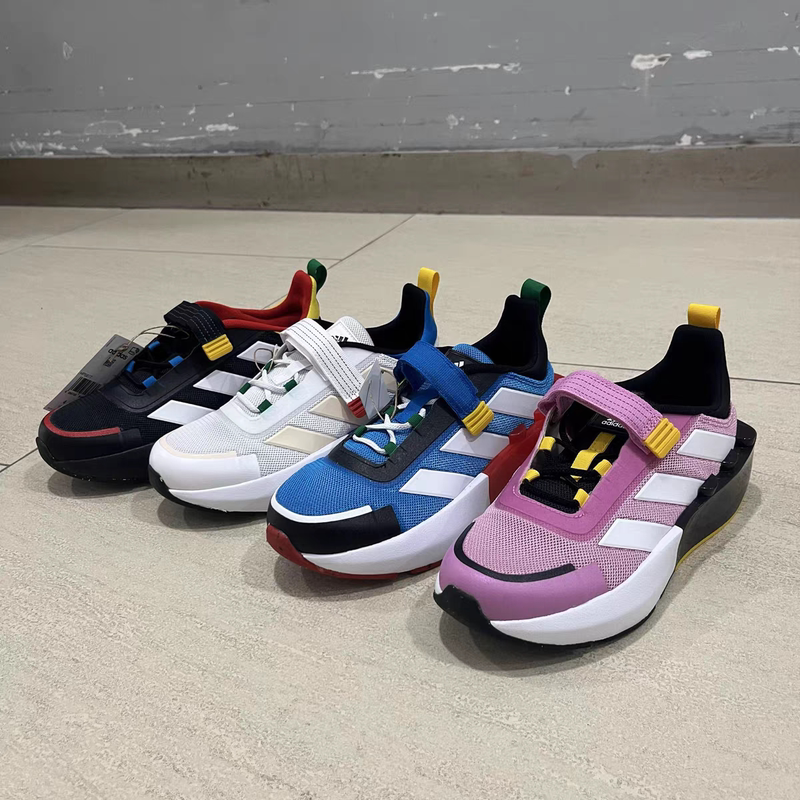 Adidas/Adidas Genuine New Model Tech Rnr El K Lego Collaboration Big Kids Running Shoes Hp5877