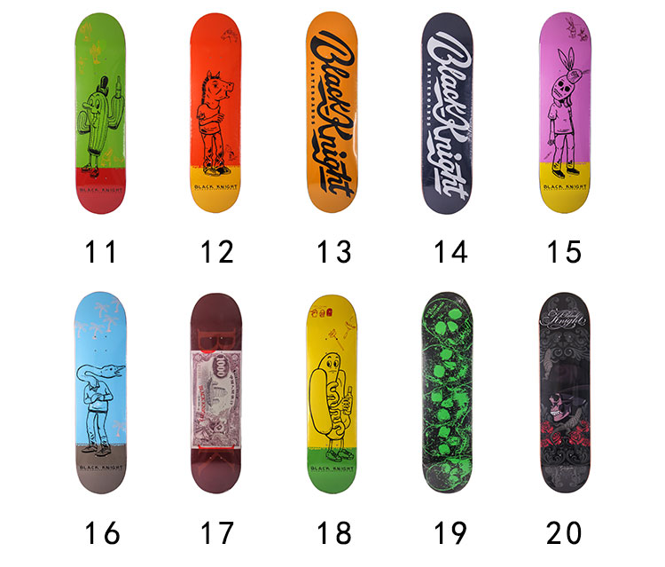 Hiệp sĩ đen gói mới nhập khẩu cát BK cho bom nhẹ Khuyến mãi Cửa hàng skate cơ bản - Trượt băng / Trượt / Thể thao mạo hiểm ván trượt trẻ em
