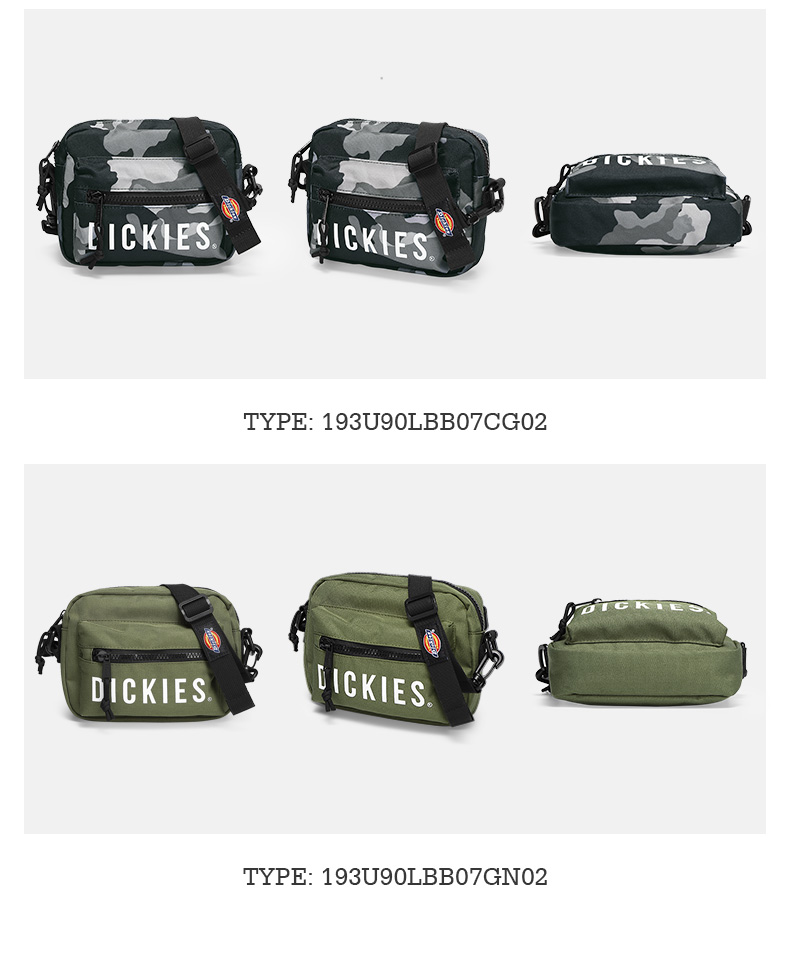 Thương hiệu Dickies triều đại 2019 mới nam siêu lửa phiên bản Hàn Quốc của thời trang hoang dã giản dị vai chéo gói nữ - Túi của con người balo gucci