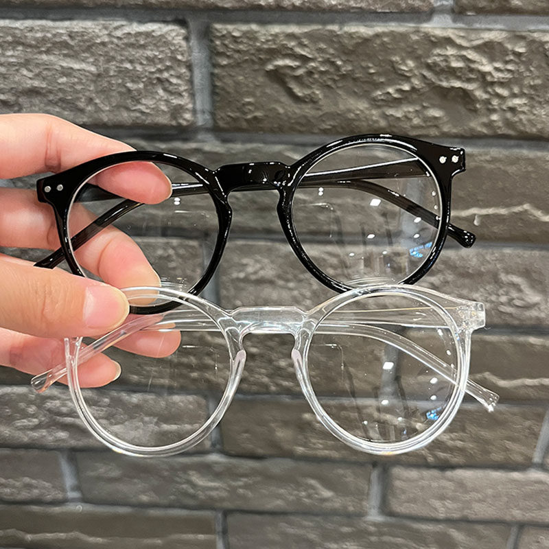 Child Transparent Flat Mirror Kid 100 Hitch Decoration Glasses Male Girl Walking Show Fashion Tide Retro Photo Glasses Tide-Taobao