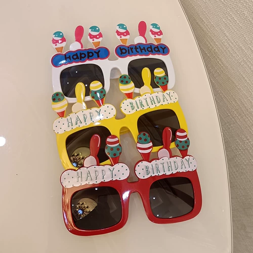 Очки на день рождения для девочек Bestie, милые забавные фото, реквизит для селфи, украшение для торта, солнцезащитные очки с днем ​​рождения, модные