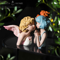 Nordic Light Luxurious King Garden Series Creative Pendulum Pieces Desktop Decorations Send Girls Day Gifts Decoration Gifts