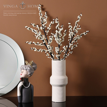 vingahome simulation flower winter green fruit pendulum piece flower arrangement plant Nordic living room table floral decoration handicraft