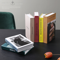 vingahome emulation book swing piece fake book model modern minimalist living-room book room office soft-mounted furnishing