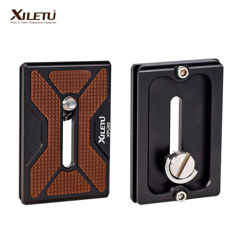 Happy road XPU-60 quick fit board Aka standard dovetail groove universal single-eye camera tripod tripod head