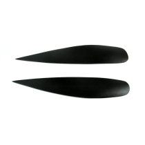 Suitable for 04 - 06 Mitsubishi Lanser Black Reformed Resin Black Lampbrow decoration accessories