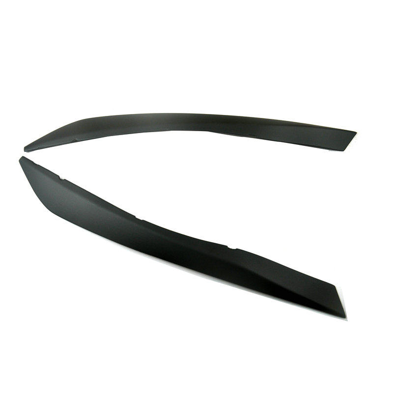 Suitable for 17-20 Audi A5 S5 special retrofit black resin light eyebrow headlights decoration retrofit sticker-Taobao