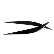 Suitable for BMW M3 M4 modified resin bright black eyebrows F80 F82 F83 4 series eyebrows headlight stickers