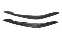 Suitable for BMW X5 E70 carbon fiber eyebrow headlight X5 carbon fiber eyebrow headlight decorative eyebrow sticker decorative strip modification